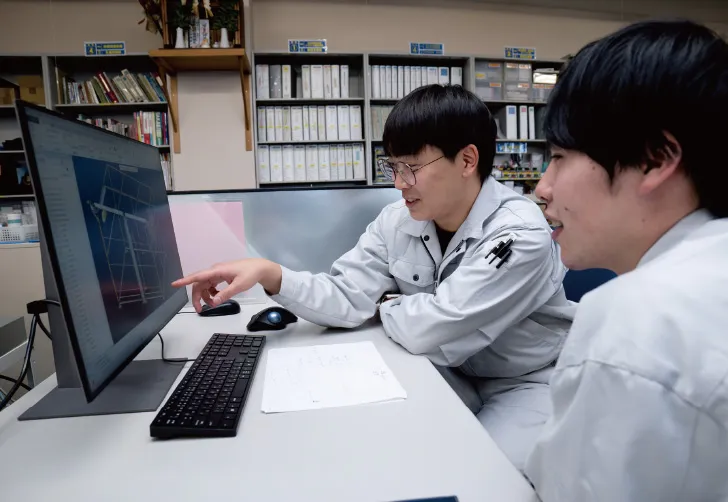 自社環境機器装置　機械設計技術スタッフ